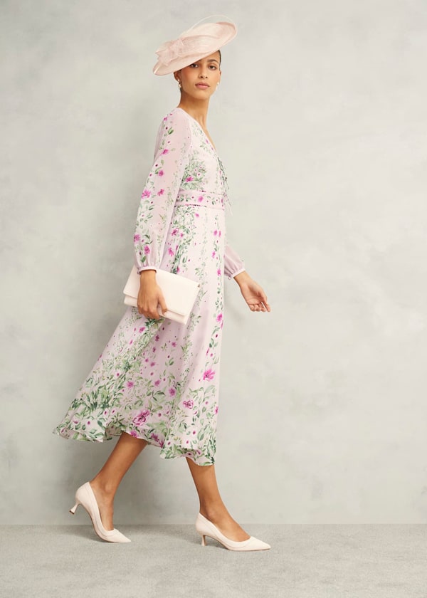 Fay Silk Dress Outfit