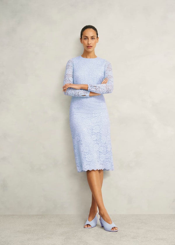 Ottilie Lace Sequin Dress