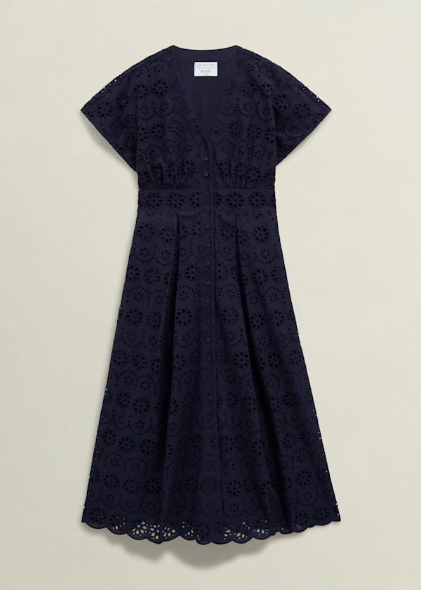 Morrab Cotton Broderie Dress