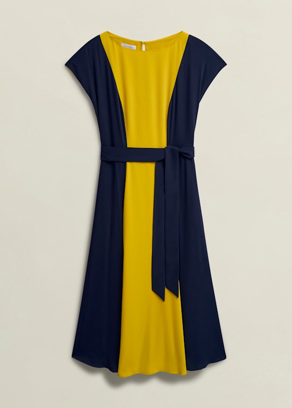 Petite Emery Tie Belted Dress