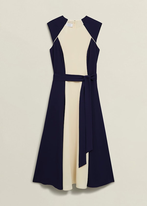 Petite Andrea Colourblock Dress