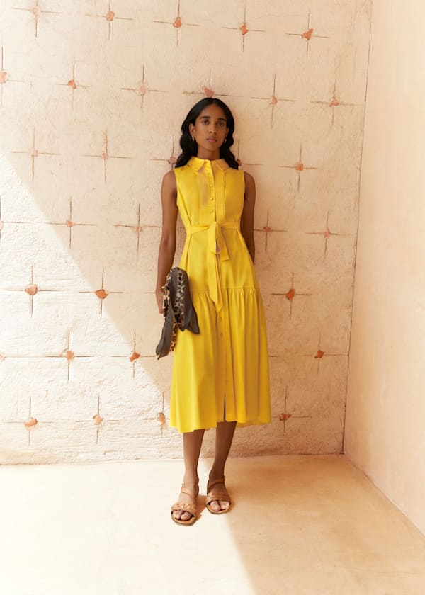Carsington Cotton Shirt Dress