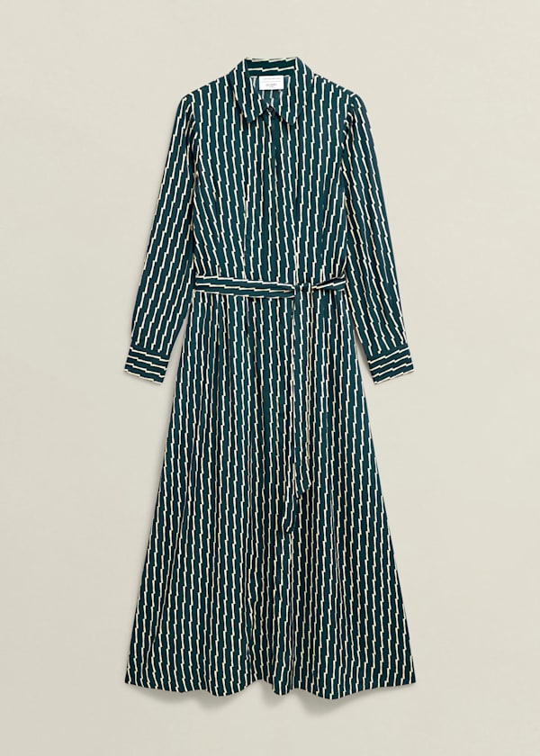 Serpentine Shirt Dress