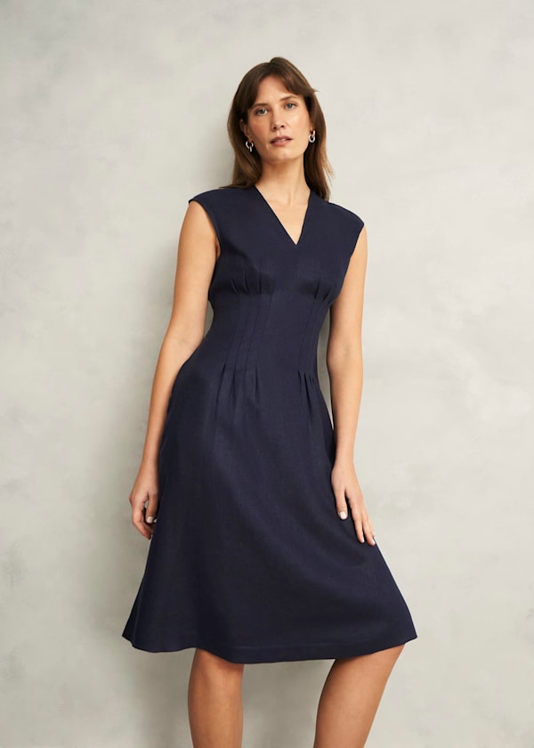 Petite Kayleigh Linen Dress