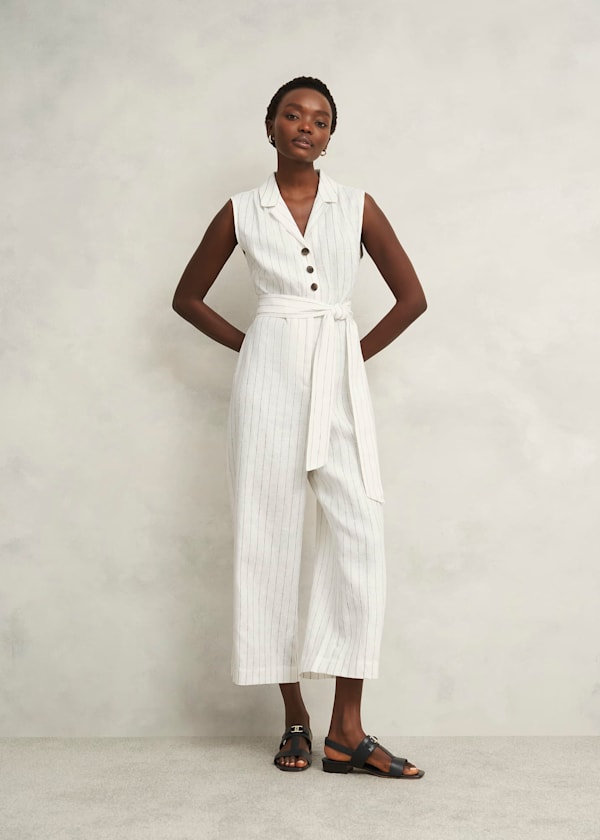 Destiny Linen Jumpsuit