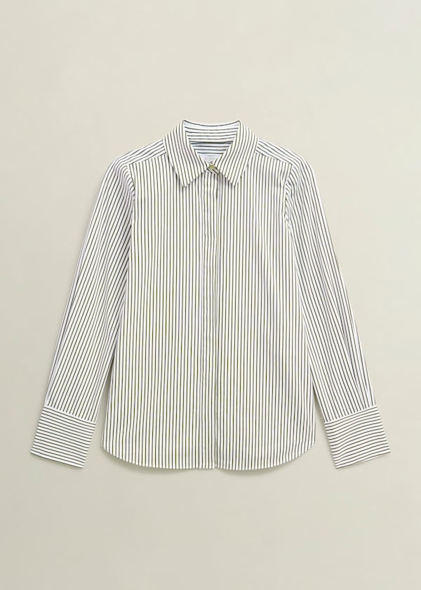 Andra Cotton Blend Shirt
