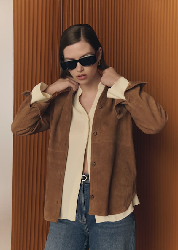 Hever Suede Shirt