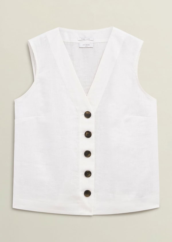 Kaylee Linen Top