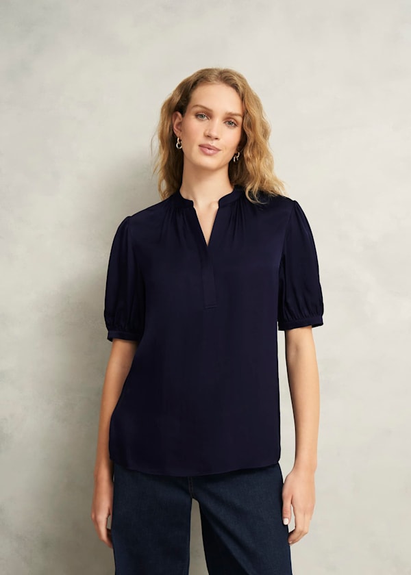 Anastasia Satin Blouse