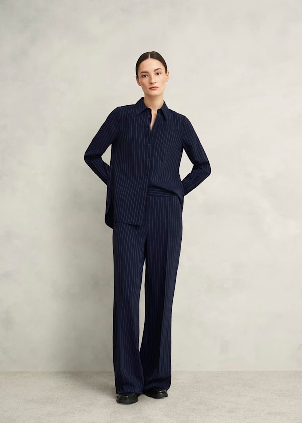 Hadley Pinstripe Trousers