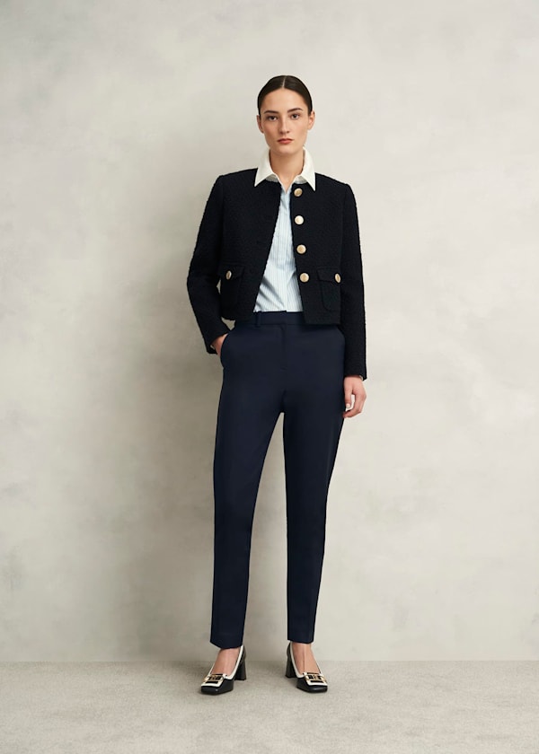 Petite Nicky Tapered Travel Trousers