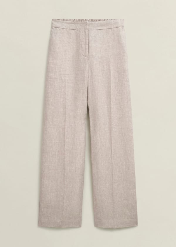 Alessia Linen Wide Trousers