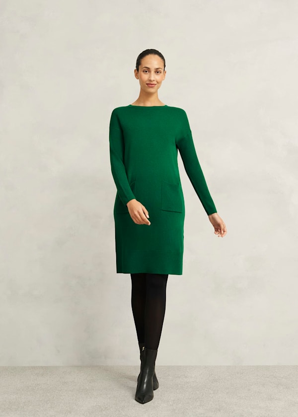 Devora Knitted Dress With Cashmere