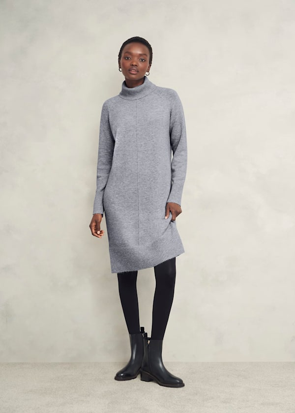 Nessa Knitted Dress With Alpaca