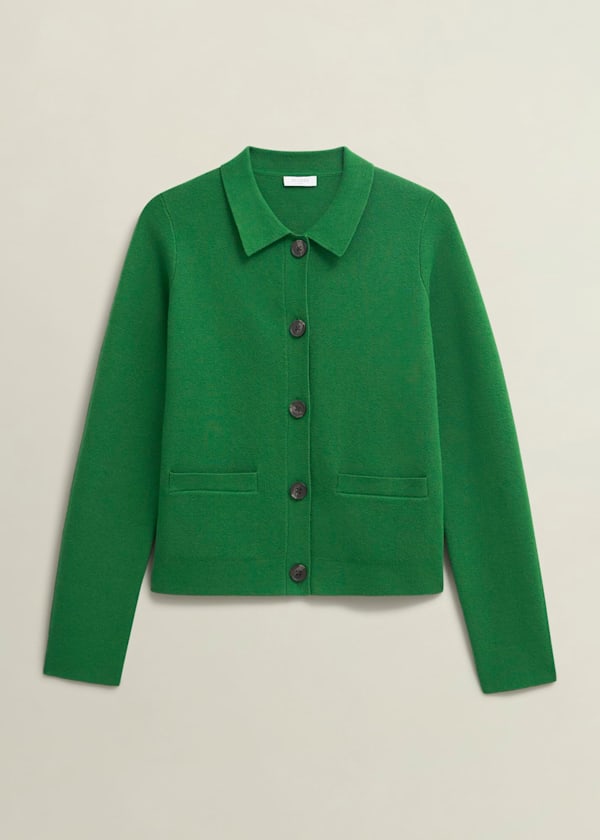 Mia Cotton Wool Knitted Jacket 