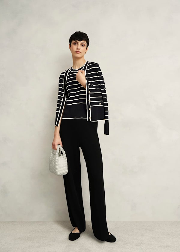 Belmont Striped Cardigan
