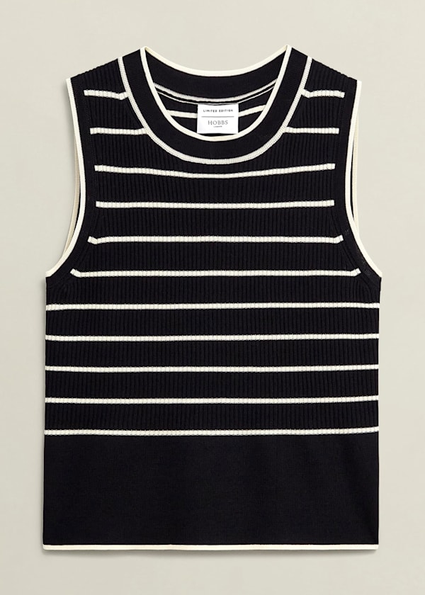 Belmont Striped Knit Top