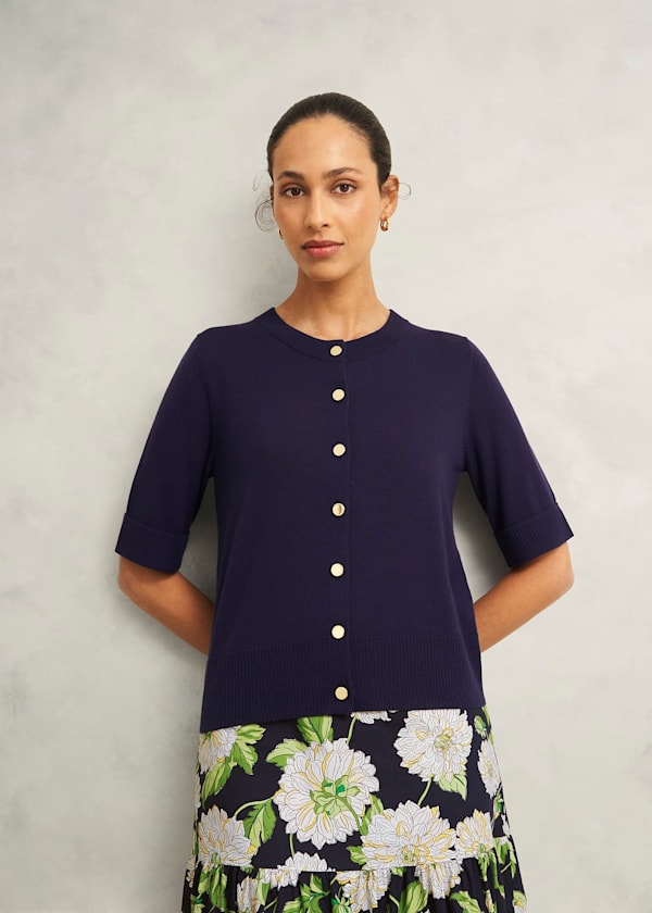 Leanne Cardigan With Wool
