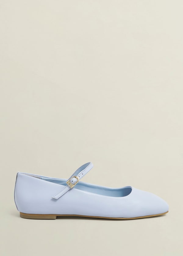 Leather Chrissy Mary Janes