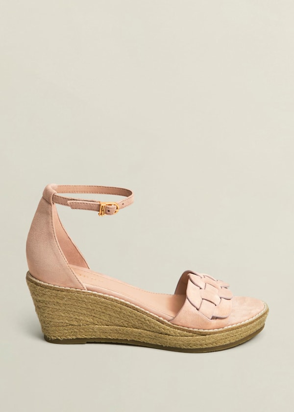 Francis Woven Suede Espadrille