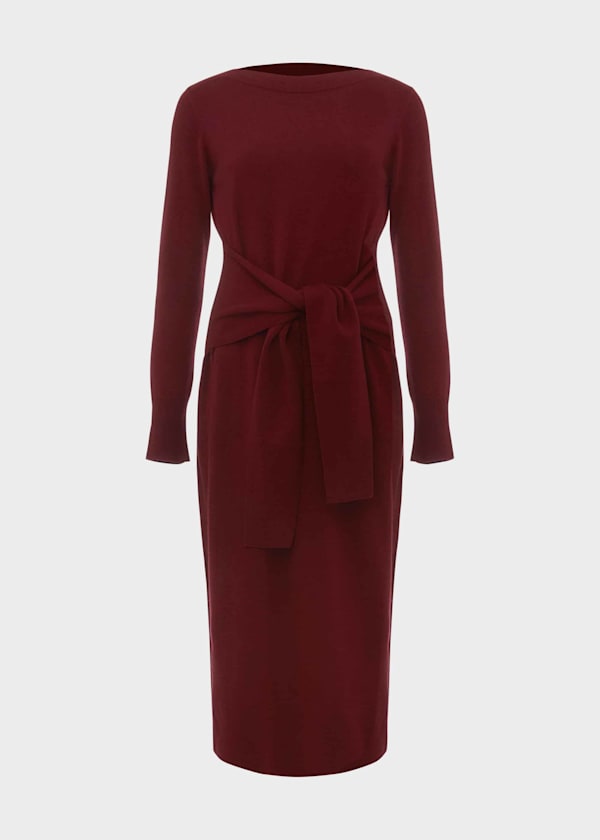 Teagan Knitted Dress With Cashmere