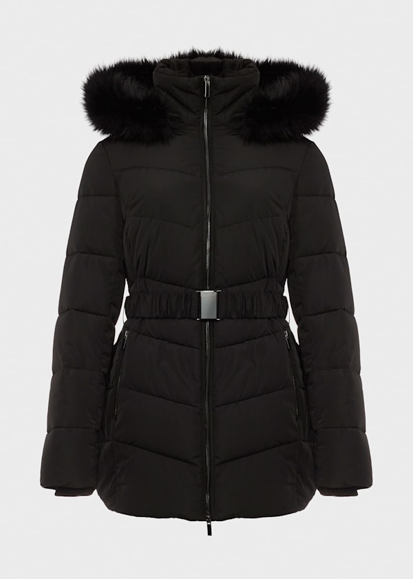 Allie Belted Puffer Jacket