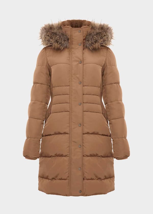 Dita Puffer Jacket With Hood