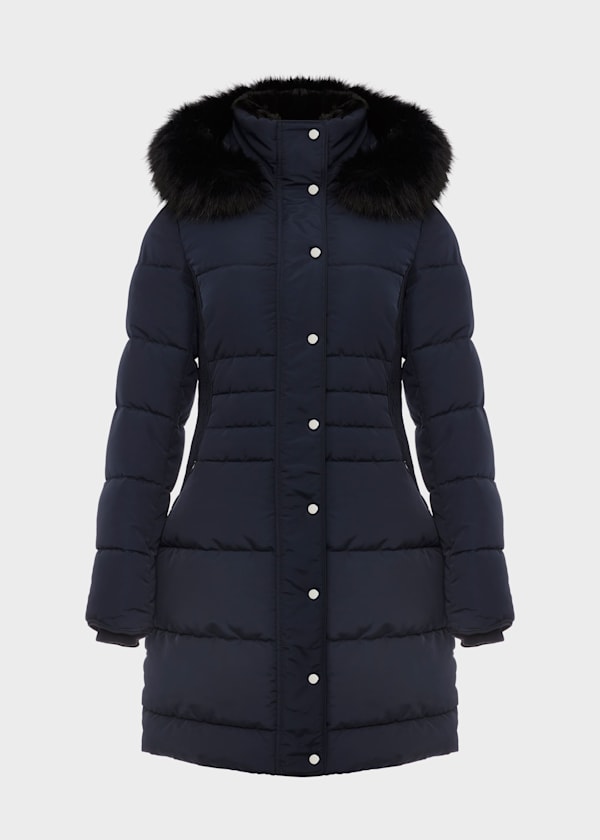 Dita Puffer Jacket With Hood