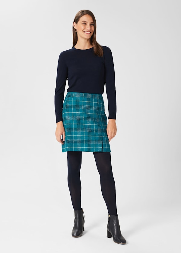 Amaris A line Wool Skirt