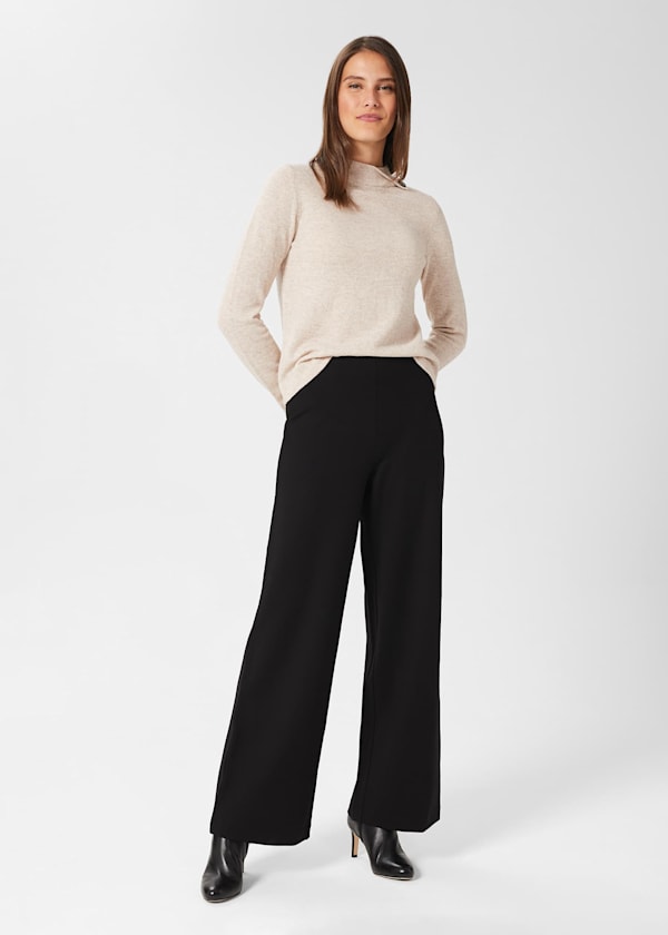 Pippa Jersey Wide Leg Pants