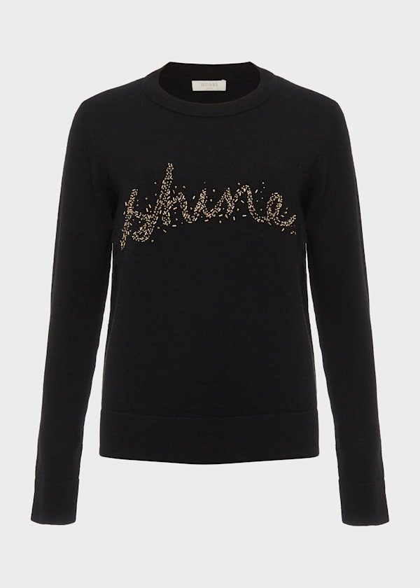 Cianna Shine Jumper with Wool