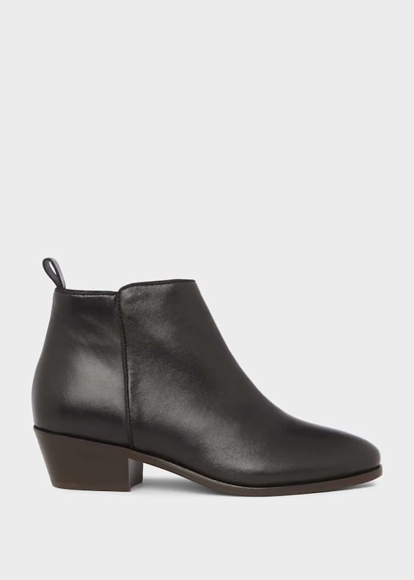 Rosabel Leather Ankle Boots