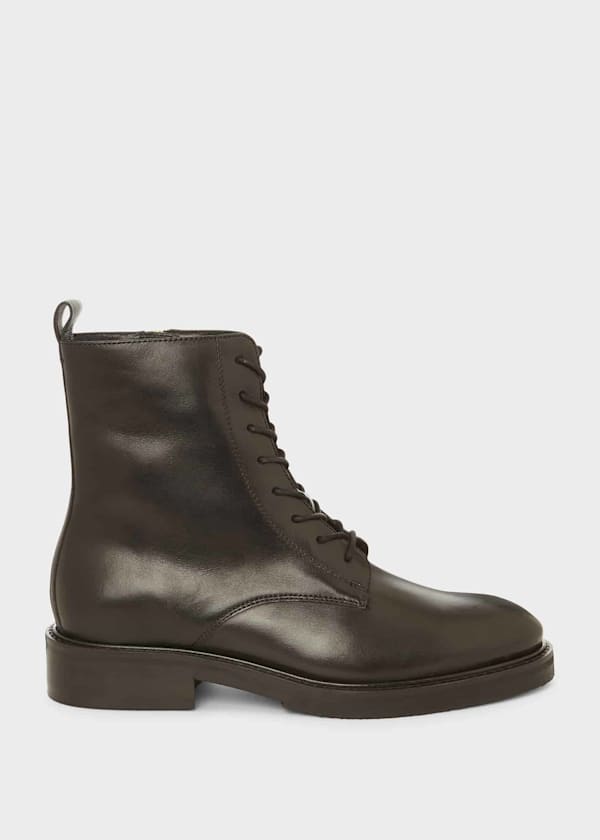Elena Leather Ankle Boots