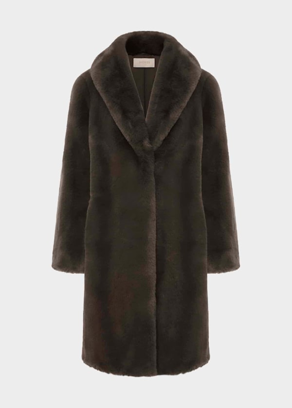Gabby Faux Fur Coat 