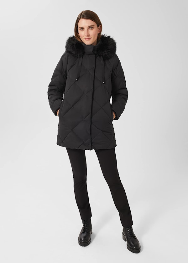 Loren Puffer Jacket With Hood