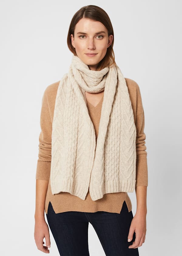 Taylor Cable Scarf
