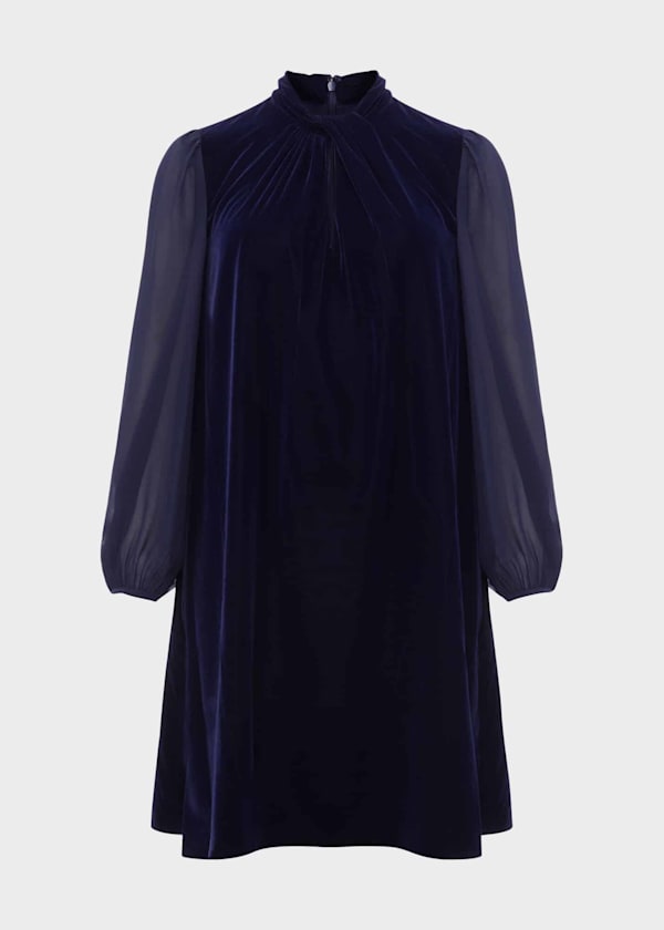 Faye Velvet A Line Dress