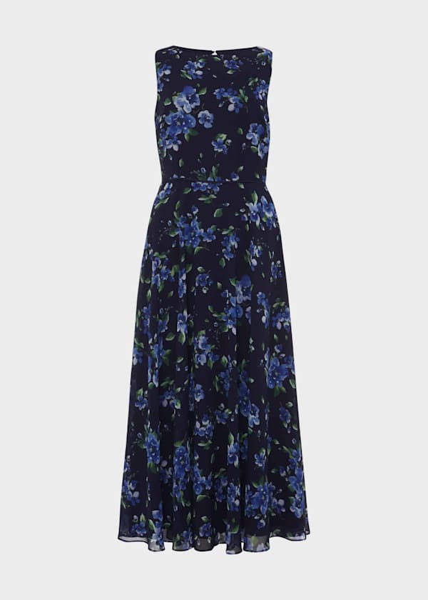 Carly Floral Midi Dress