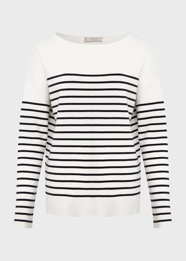 Petra Cotton Striped Sweater