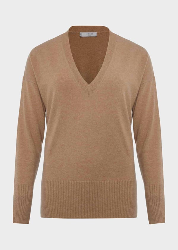 Dahlia V Neck Cashmere Sweater