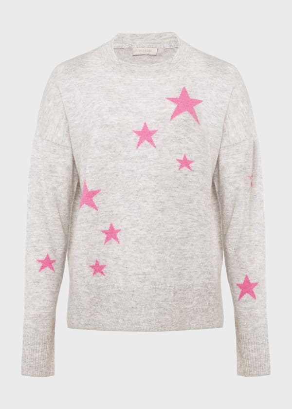 Simona Wool Cashmere Star Sweater