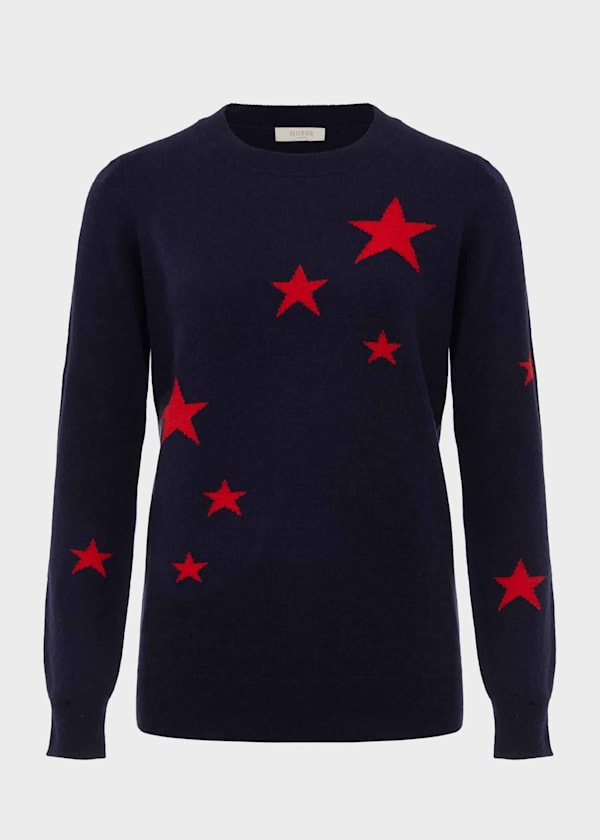 Samira Wool Cashmere Star Sweater