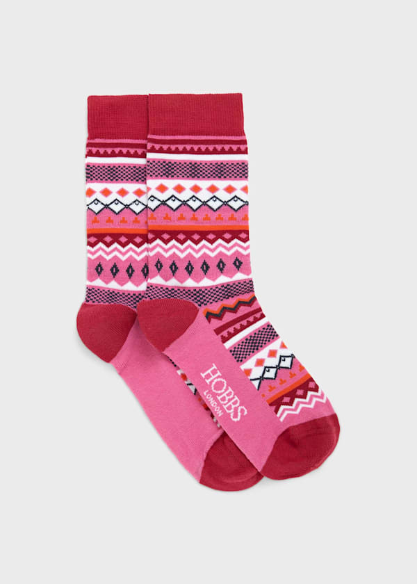 Winter Fairisle Socks