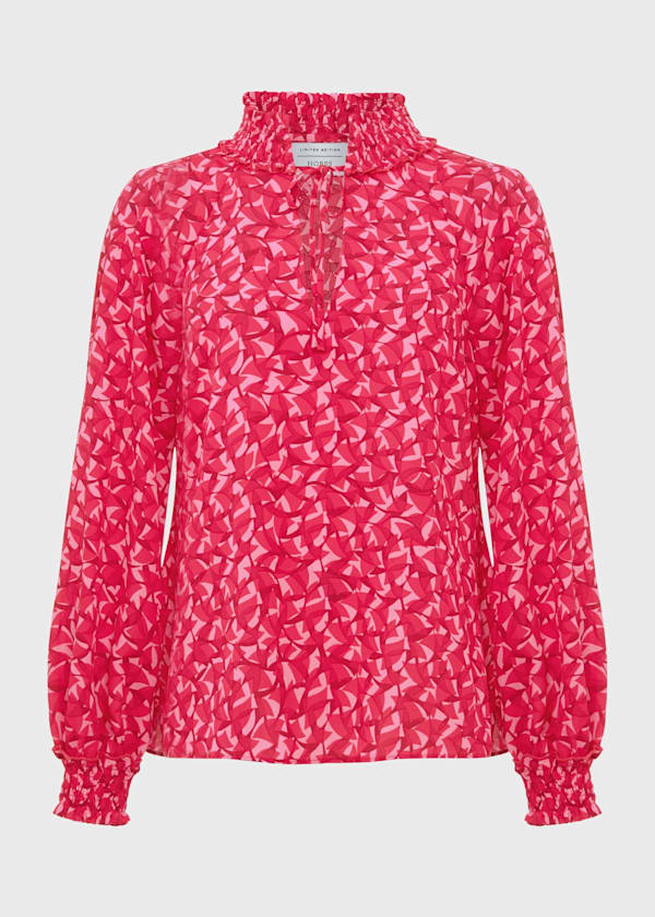 Kennedy Print Blouse