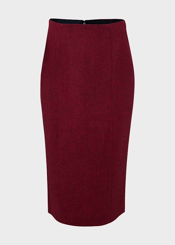 Petite Daniella Wool Skirt