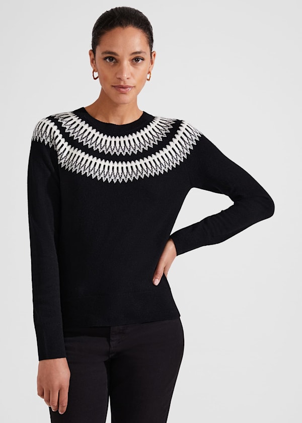 Greta Lurex Jumper With Cashmere