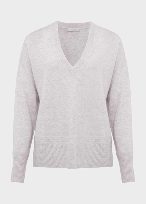 Jessa V Neck Cashmere Sweater