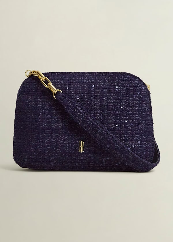 Milan Tweed Clutch Bag