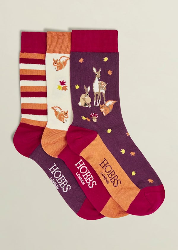  Woodland Sock Set