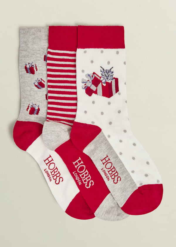 Christmas Cat Sock Set